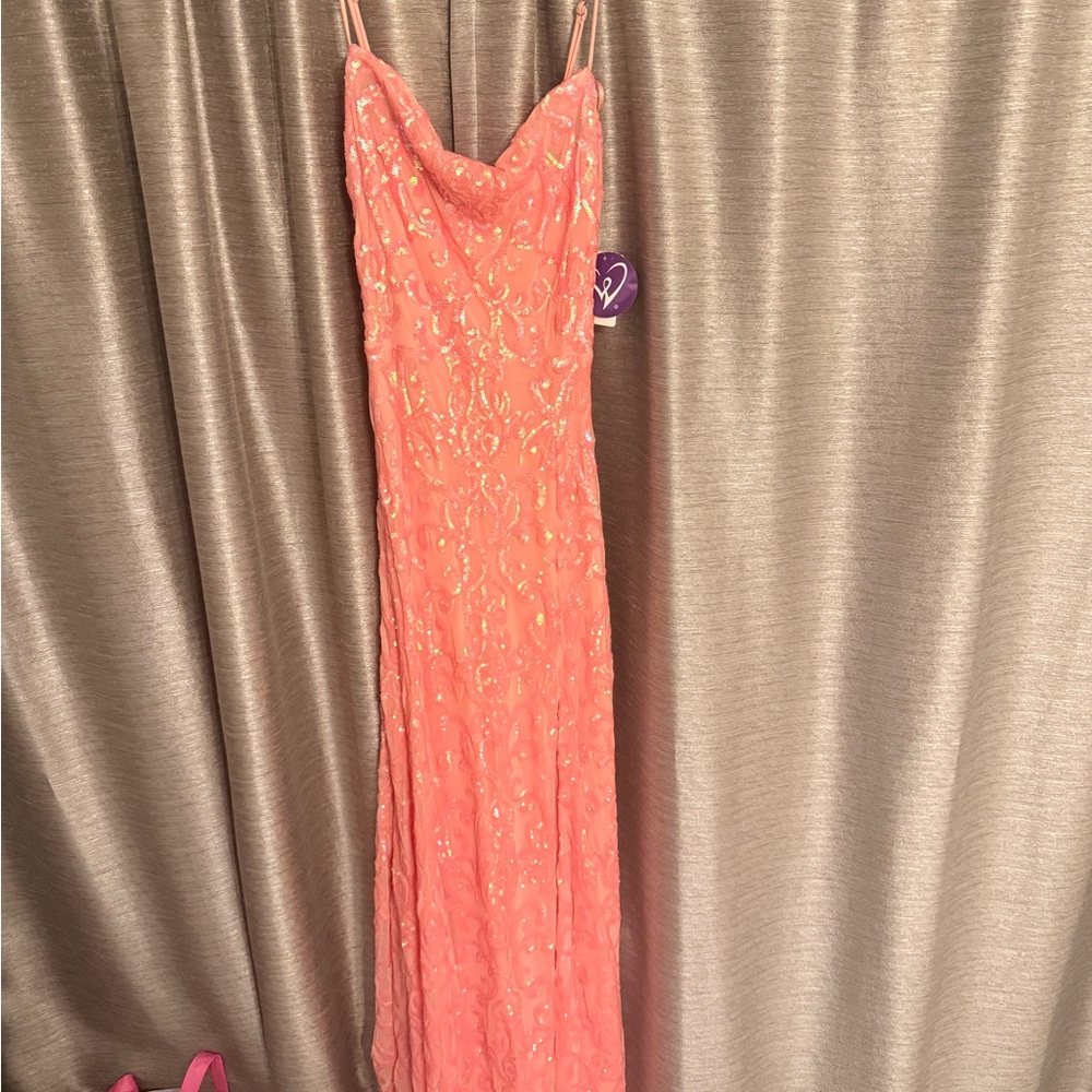 Windsor Coral Maxi Dress
